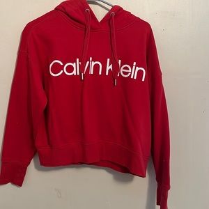 Calvin Klein cropped hoodie